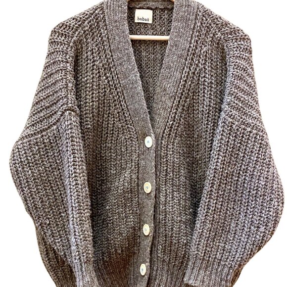 Babaa Pure wool cardigan. - Picture 2 of 4